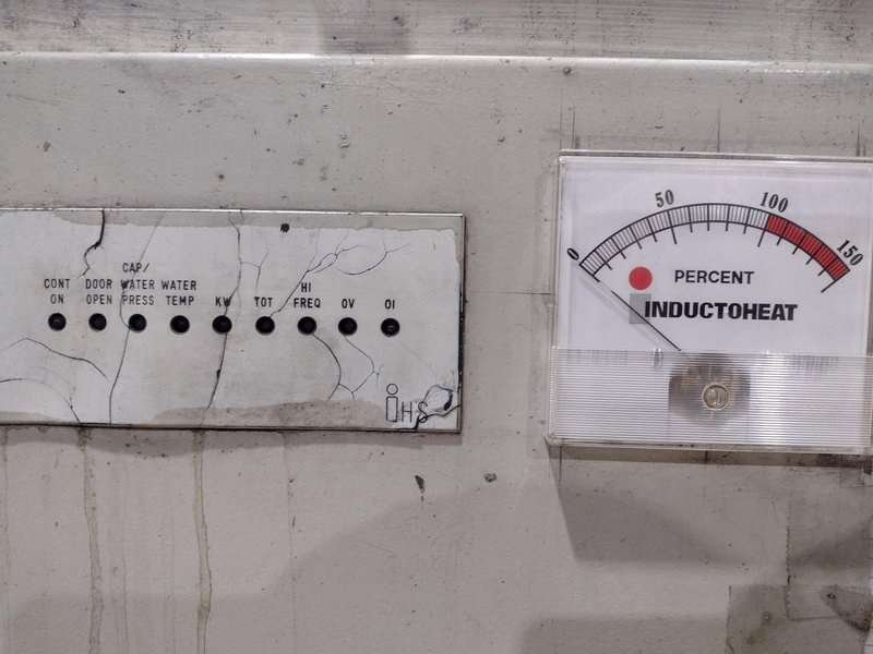 IHS UPF6 400-3 400-KW INDUCTION HEATER: STOCK #18856