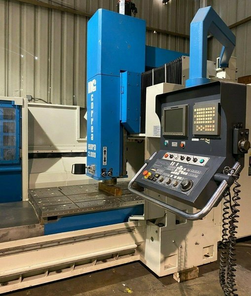 Nicolas Correa Euro-2000 CNC Vertical Bridge Mill