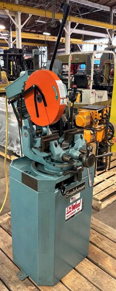 14&quot; Scotchman Cold Saw CP0 350 LT, Miter, 4-7/8&quot; Tube, 2&quot; Solids,  3 HP
