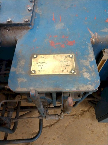 4" WALLACE COAST MODEL #4RDB HYDRAULIC PIPE BENDER: STOCK #12649