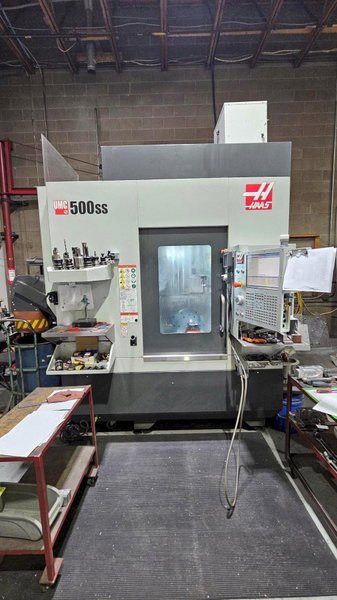 HAAS UMC-500SS 5 Axis horizontal machining Center