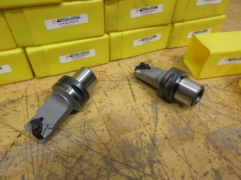 Jewell Group 2185421 C5 Capto Mount Indexable Boring Grooving Heads (12pcs) ***All New in Packages***- Auction Item
