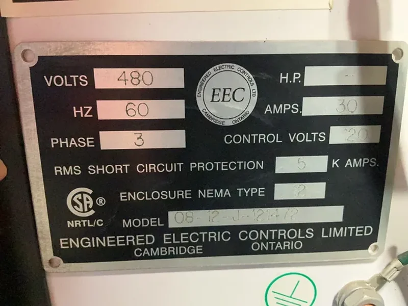 Eec  Electrical Distribution Unit  - 08-12-j-121472