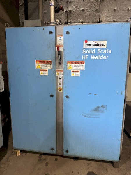 250 KW THERMATOOL MODEL #CF14-1506460 SOLID STATE HF WELDER SYSTEM, THERMAVIEW CONTROLS: YOBRO #24310