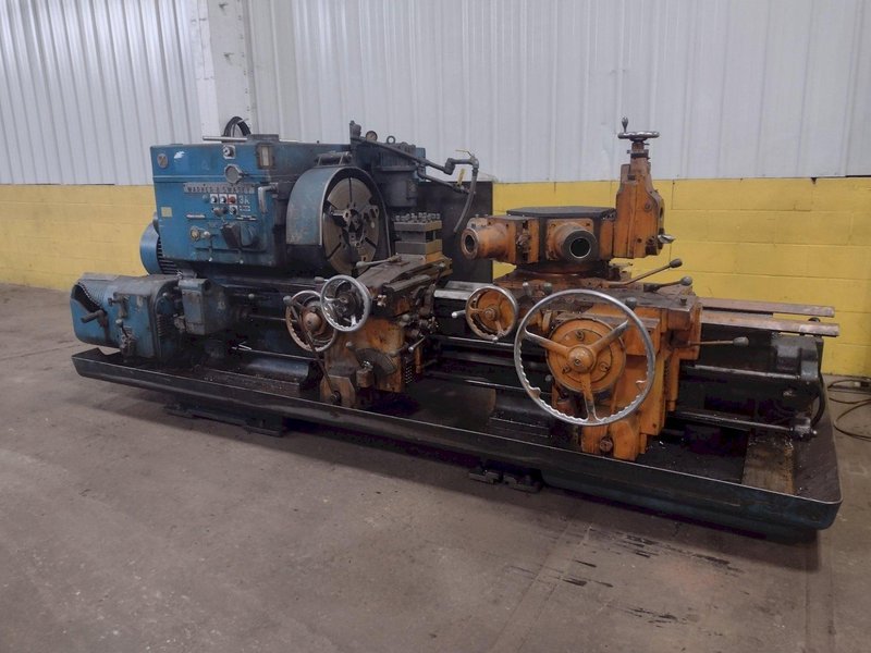 3A WARNER &amp; SWASEY MODEL #M3500 CROSS SLIDING TURRET LATHE: STOCK #15358