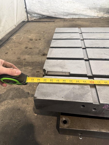 30" X 40" DEVLIEG AIR LIFT ROTARY TABLE. STOCK # 0221026