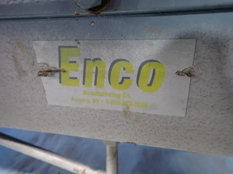ENCO 48" X 16GA SHEET METAL PAN + BOX BRAKE MACHINE