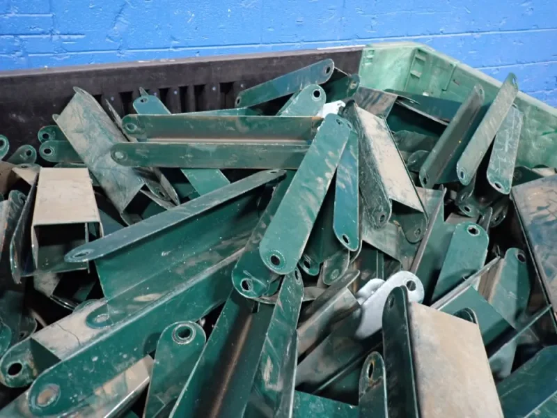 12" X 3" METAL BRACKETS