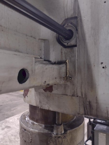 8&#039; X 19&quot; CARLTON MODEL #4A RADIAL ARM DRILL NEW 1996: STOCK #22069