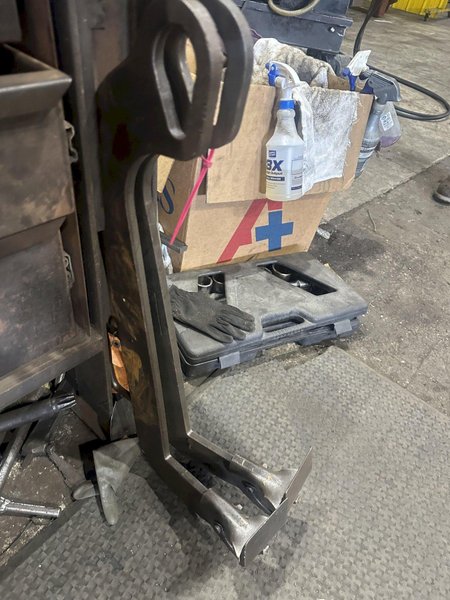 1 TON X 8&quot; WIDE DIXON MODEL #H-20-8 COIL LIFTING C HOOKS : YOBRO #24098