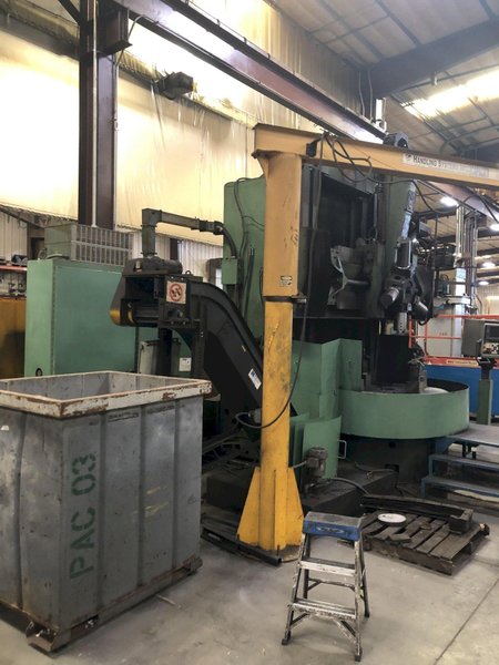 56&quot; BULLARD DYNATAPE CNC VERTICAL TURRET LATHE