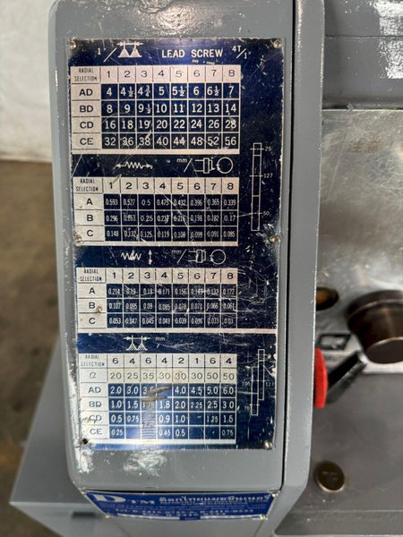 16&quot; X 60&quot; DTM ENGINE LATHE. STOCK # 0872424