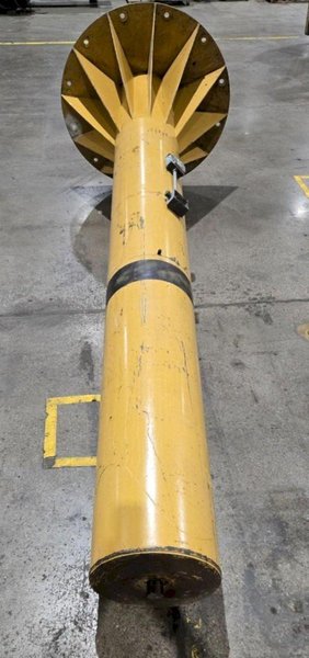 2 TON CONTRX INDUSTRIES MODEL #A41216 FREE STANDING JIB CRANE: YOBRO #23871