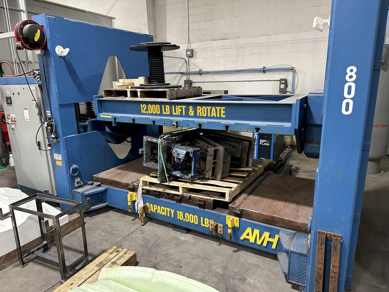 18,000 LB ALLEGHENY DS-180-96-48 ROTATING DIE HANDLER SEPARATOR. STOCK # 0310723