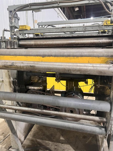 40&quot; X .110&quot; ROWE MODEL # C3-40 POWERED COIL STRIP STRAIGHTENER: STOCK #21626