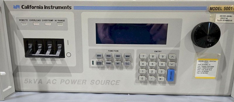CALIFORNIA INSTURMENTS 5001iX 5kVA POWER SOURCE AND ANALYZER USED