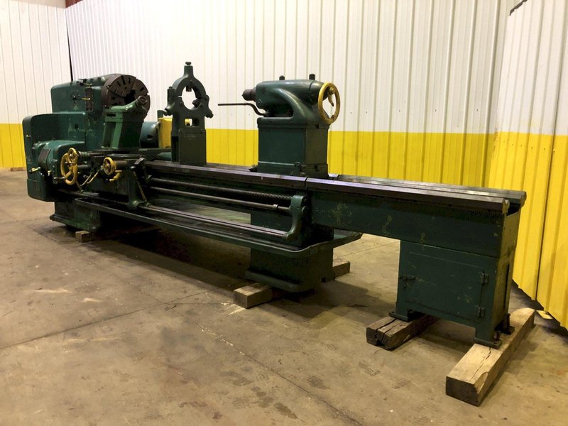 48" X 72" AMERICAN PACEMAKER ENGINE LATHE, 2.25" HOLE: STOCK #16192