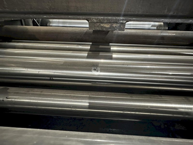 48" X 14 GAUGE AUTOMATIC FEED MODEL 13-32-48 13 ROLL STRAIGHTENER LEVELER: STOCK 19766