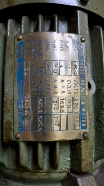 3&#039; X 8&quot; JET MODEL JRD-700 RADIAL ARM DRILL. STOCK # 1111425.