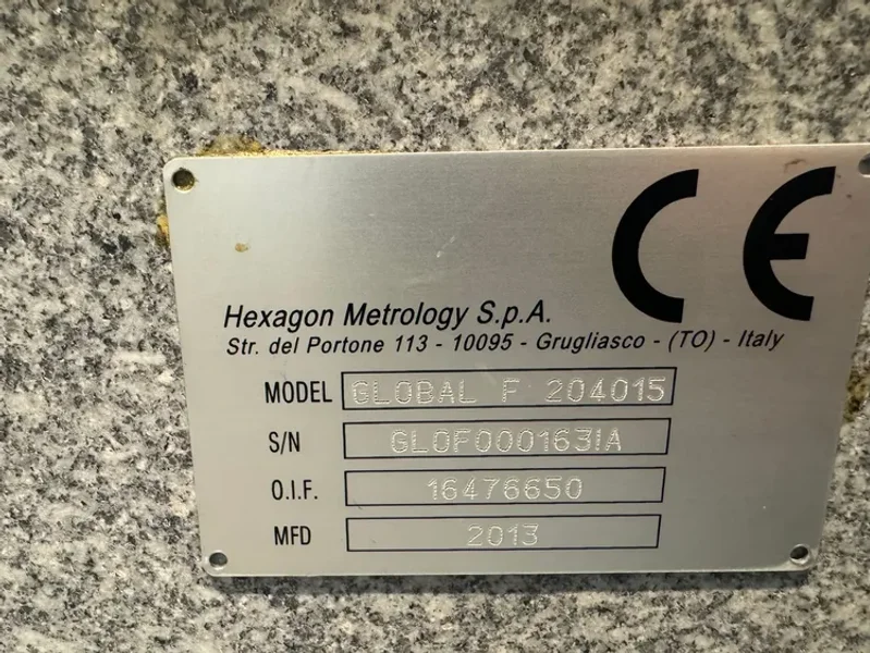 2013 HEXAGON DEA Global 20.40.15 | Coordinate Measuring Machines