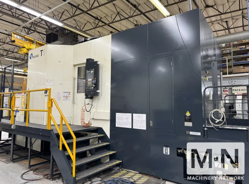 Makino T-1 CNC 5-Axis Horizontal Machining Center, 2015 w/ Automatic Pallet Changer
