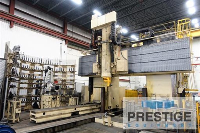 Ingersoll Double Column 5-Axis CNC Bridge Mill W/Pallet Shuttle