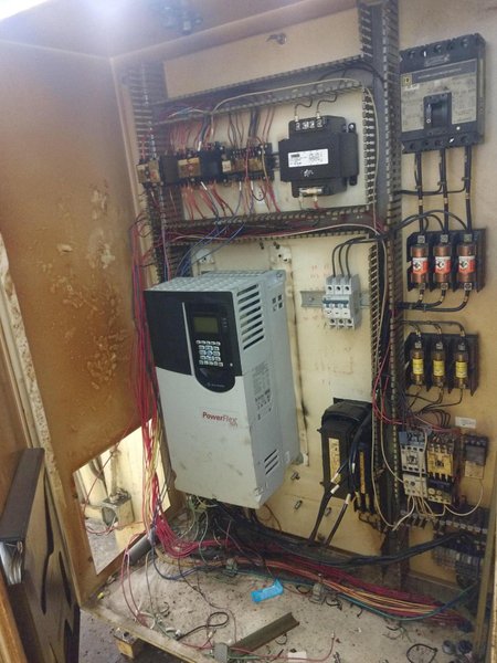 40" WIDE X .190" ROWE MODEL #C9-40 POWERED 5 ROLL COIL STRAIGHTENER: STOCK #13910