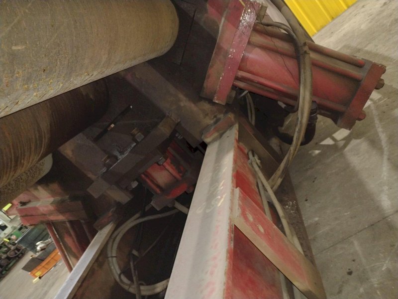 10' X 1" MONTGOMERY MODEL #4R-120100 4-ROLL HYDRAULIC PLATE BENDING ROLL: STOCK #17021