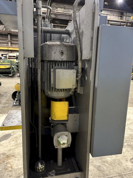 12 TON HANNIFIN MODEL #OFC-12C DYNA-QUIP HYDRAULIC C FRAME PRESS: STOCK #22192