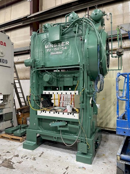 150 ton Minster P2-150-54 Piece-Maker Highspeed Mechanical Metal Stamping Press