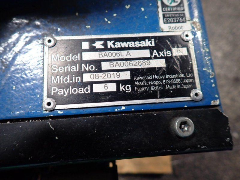 KAWASAKI HEAVY INDUSTRIES ROBOT  -  BA006LA