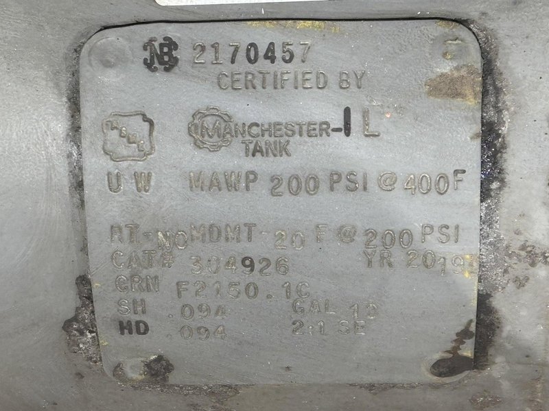 10,000 LBS X 50' X 8' PERMADUR SERIAS 816 VACUUM SHEET LIFTER WITH UNIVAC 1500 GENERATOR: STOCK 22460