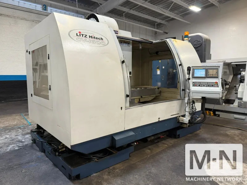 Litz Hitech CV-1600 CNC Vertical Machining Center, 2007
