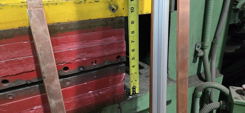 650 Ton Newman Hydraulic Press, 1990 – 7′ x 3′