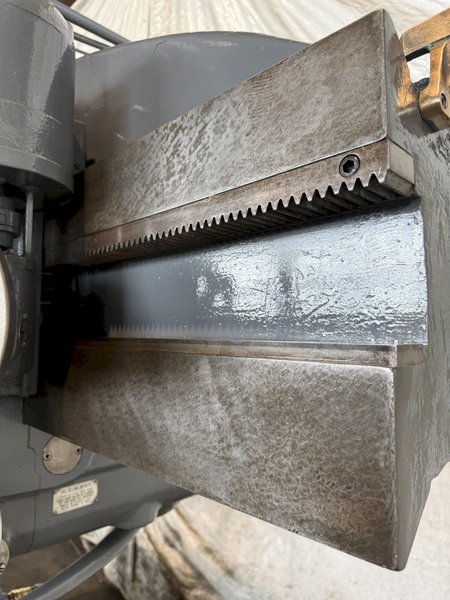 5' X 17" CARLTON 3A RADIAL ARM DRILL. STOCK # 0328226