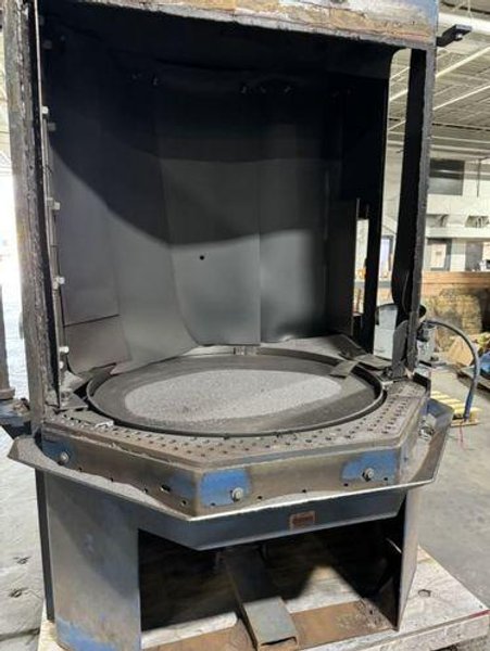 Wheelabrator Shot Blast Table - Wmt-48 Table Blast
