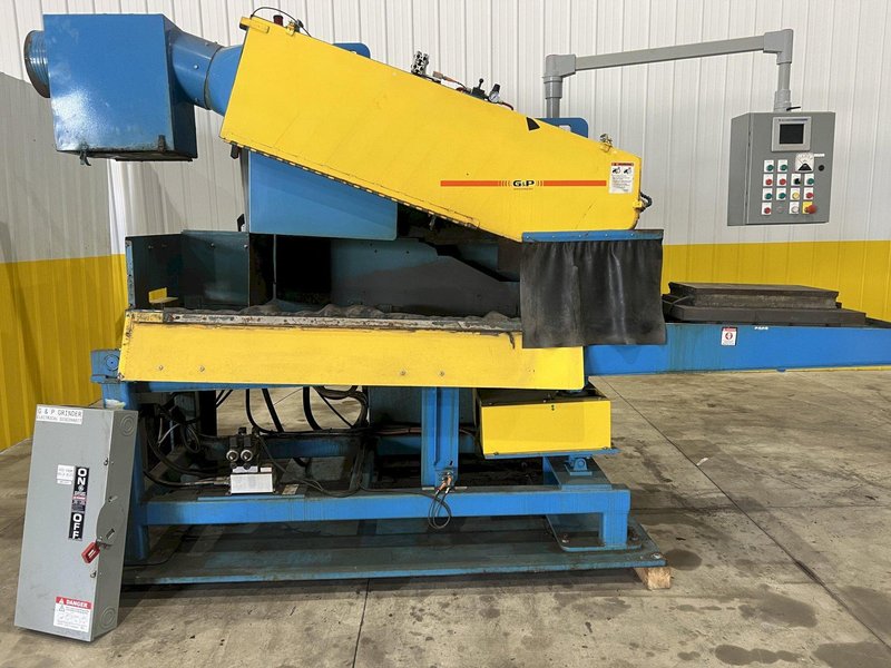 12&quot; X 24&quot; X 60 HP G&amp;P MACHINERY MODEL #S-7743-F BELT TYPE SURFACE GRINDER: STOCK #20596