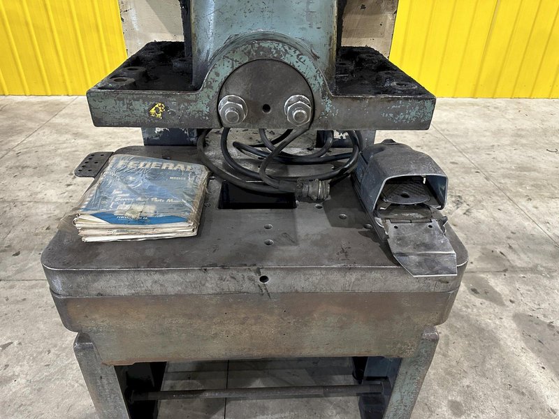 60 TON FEDERAL MODEL #60 OBI PUNCH STAMPING PRESS, 4" STROKE: STOCK #20995