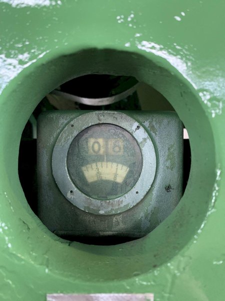 10' X 1/4" HTC MODEL 250-10A HYDRAULIC POWER SQUARING SHEAR. STOCK # 0684224.