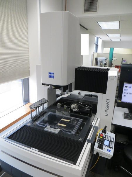 Zeiss O-Inspect 5/4/3 Multi-Sensor Measuring Machine with Rotary Axis, Zeiss VAST XXT, Zeiss Discovery Zoom Lens