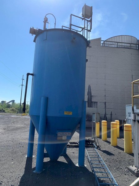 38 Sq. Ft. Parkson Corporation DynaSand Filter, 1995- 15’5″ Height x 7′ Diameter