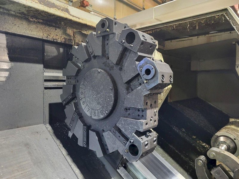 Okuma LB-35II CNC Turning Center – 15″ Chuck Steady Rest Long Bed Lathe