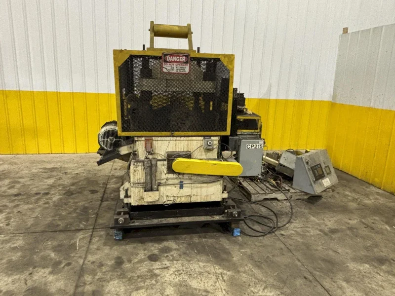 4-POST CUTOFF PRESS AND SERVO DIE ACCELERATOR. STOCK # 0991225