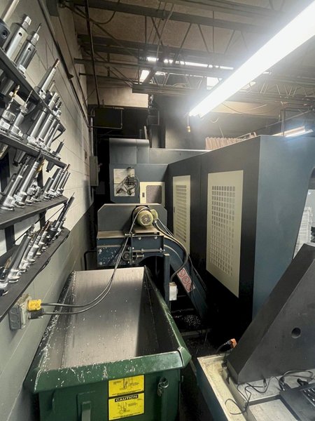 JOHNFORD DMC-2100 CNC DOUBLE COLUMN VERTICAL MACHINING CENTER