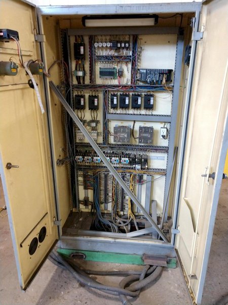 CONTROL PANEL WITH TB WOODS AC INVERTER DRIVES: STOCK #10830