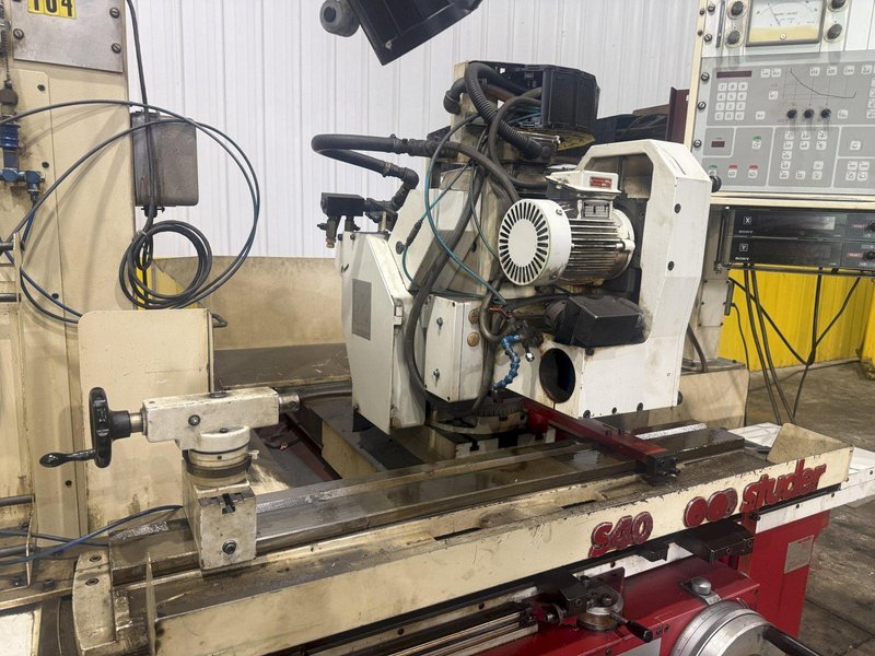 8.9" SWING x 25" CENTERS STUDER MODEL #S40-2 CYLINDRICAL GRINDER: YOBRO #25369