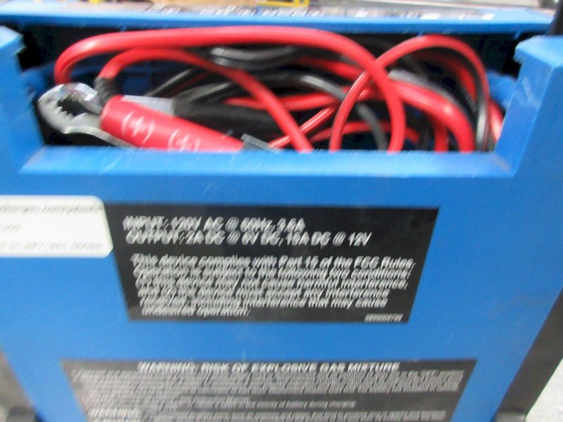 Schumacher Portable Battery Chargers (2) 15 Amp- Auction Item