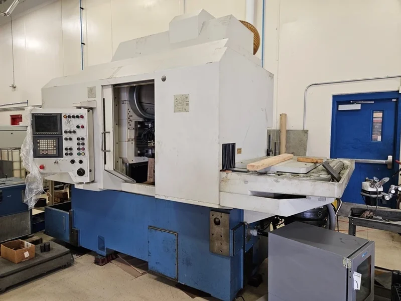 Gleaason Model GP130 6 Axis Gear Hobber, With Loading, 5" Diameter Delivered 2000