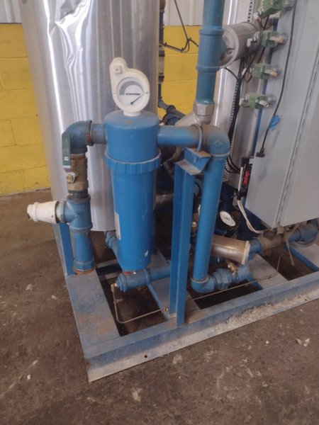 500 SCFM DONALDSON MODEL #AEHD-500 HEATED REGENERATIVE DESICCANT DRYER: STOCK 15154