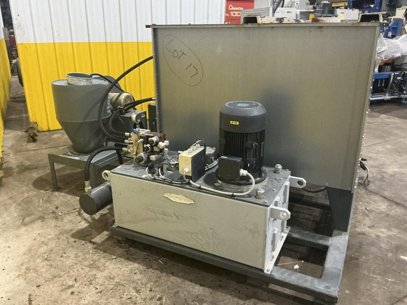 60 mm WEIMA MODEL TH 600 HYDRAULIC BRIQUETTE PUCKING PRESS: YOBRO #25904
